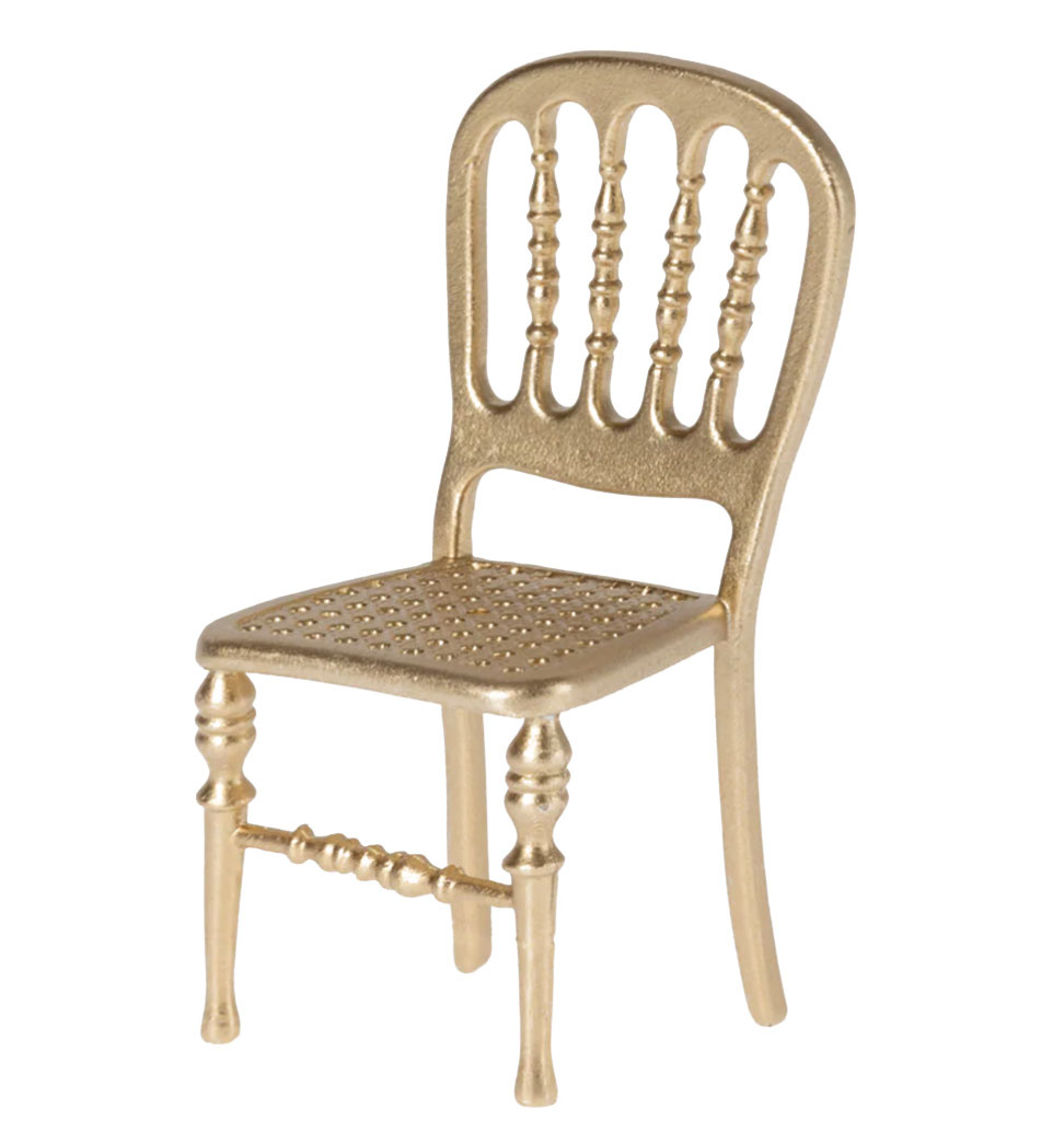 Maileg Maileg golden chair for the mice