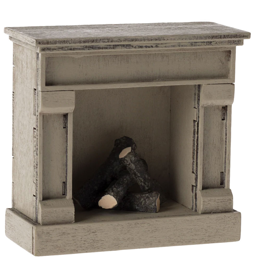 Maileg Maileg fireplace for the mice / off white