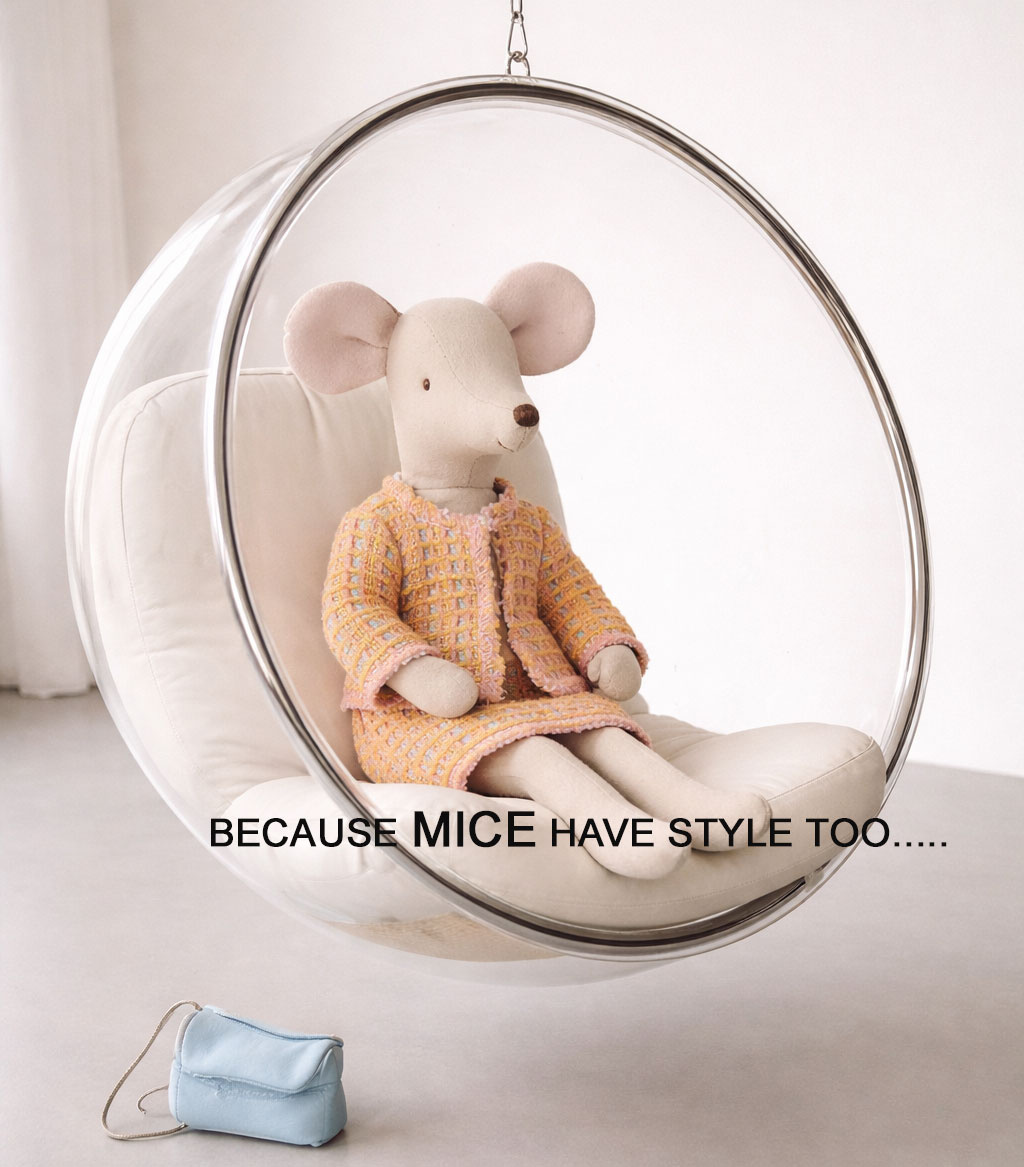 Maileg Maileg clothing set mother mouse / suit with bag