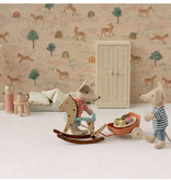 Maileg Maileg Louimax and Stella with cardboard house / Little sister & little brother