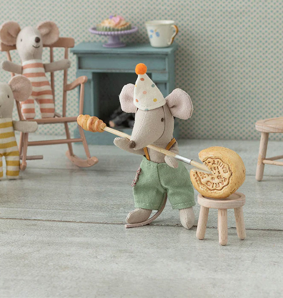 Maileg Maileg Little Brother Clownskostüme in einem Koffer