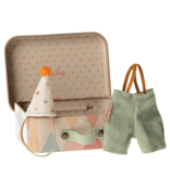 Maileg Maileg Little Brother clown clothes in a suitcase