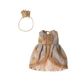 Maileg Maileg princess dress with crown for Big Sister mouse