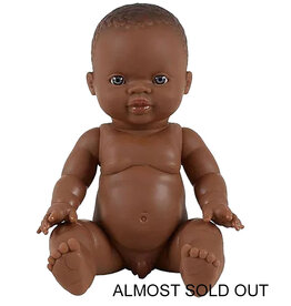 Paola Reina poppen Paola Reina doll boy African light eyes