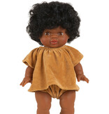 Paola Reina poppen Paola Reina Gordi doll Jahia with Minikane panties
