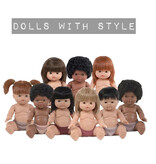 Minikane  Minikane Gordi doll Achille with Minikane boxer shorts