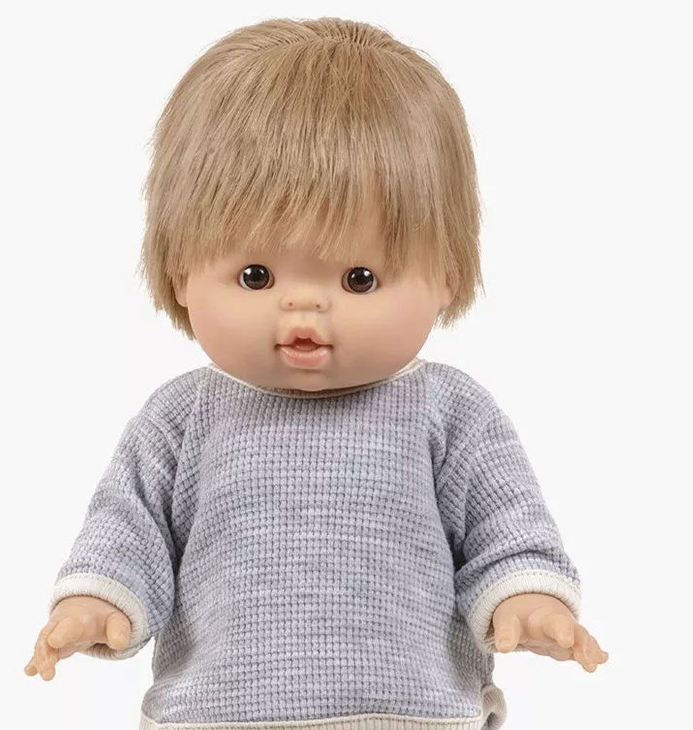 Minikane  Minikane Gordi doll Achille with Minikane boxer shorts