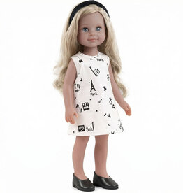Paola Reina poppen Paola Reina Amigas doll Simona with Minikane Paris set with shoes