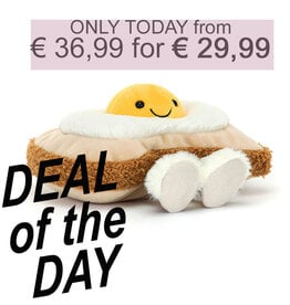 Jellycat knuffels Jellycat Amuseables Egglantine egg on toast