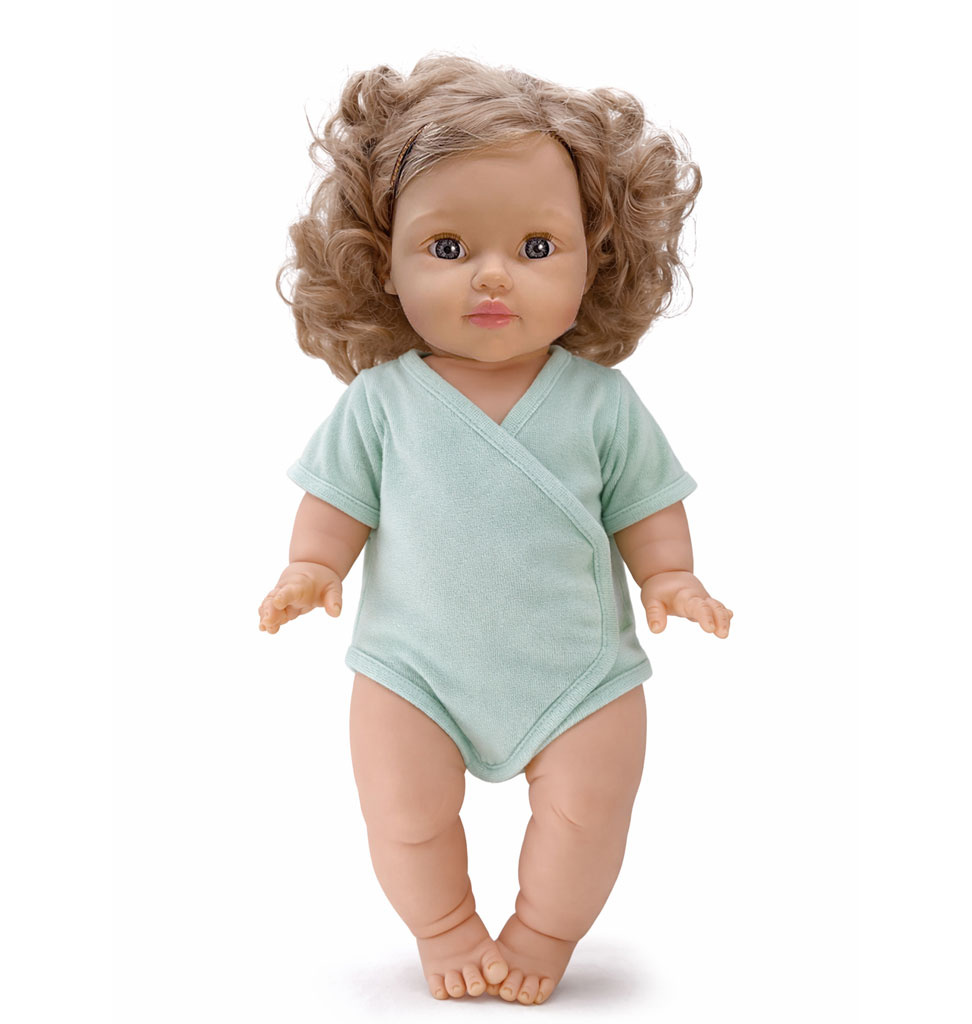 Minikane  Minikane Lola / Gordi pop  met poppenrompertje van Hollie