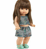 Minikane  Minikane Gordi doll Cerise with clothing set Miami