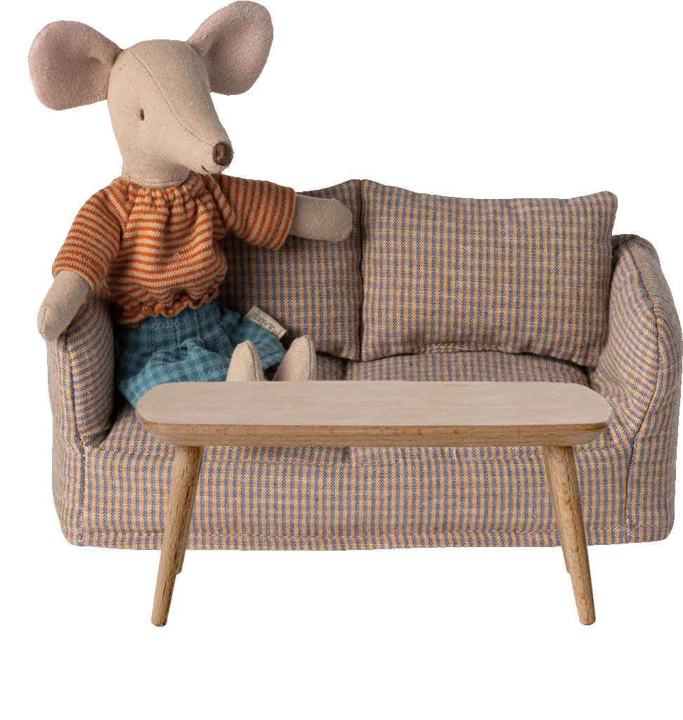 Maileg Maileg wooden coffee table / coffee table for the mice / show model