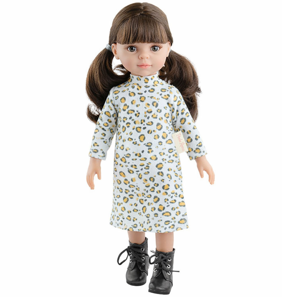 Paola Reina poppen Paola Reina Amigas doll Carol with ponytails in her hair