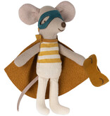 Maileg Maileg superhero mouse little brother in matchbox
