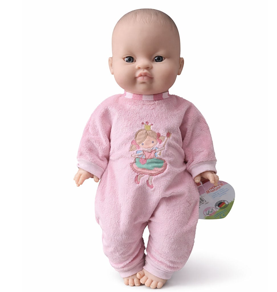 Paola Reina poppen Paola Reina Gordi doll with romper/pajamas from Heless