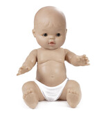 Paola Reina poppen Paola Reina Gordi, Mädchen mit Augenbrauen und Sommersprossen / braunen Augen