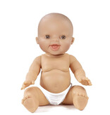 Paola Reina poppen Paola Reina babypop Gordi meisje lachend  34 cm