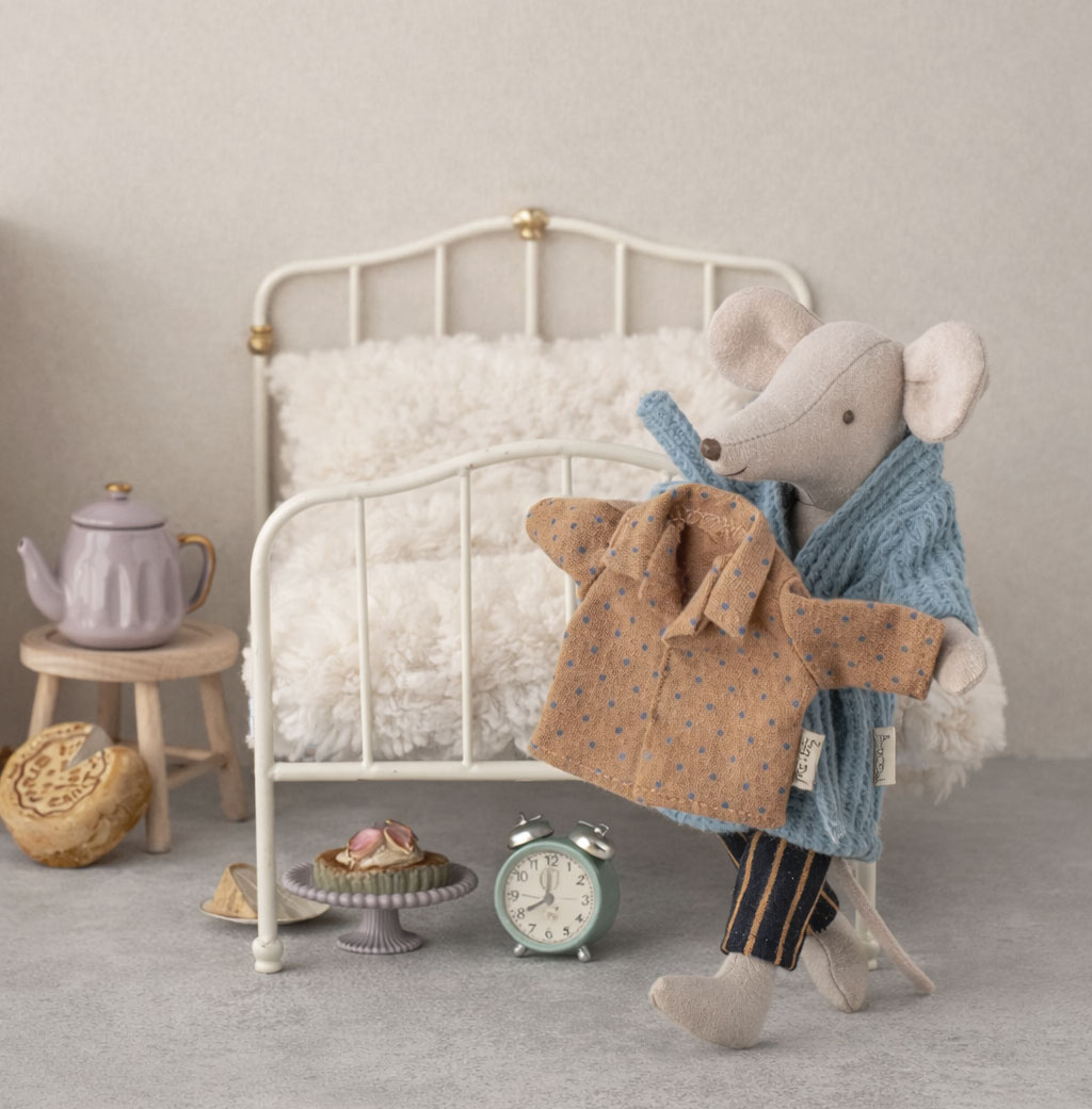 Maileg Maileg alarm clock for mice / pink/powder