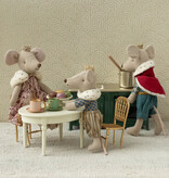 Maileg Maileg vintage dining table for the mice / off white