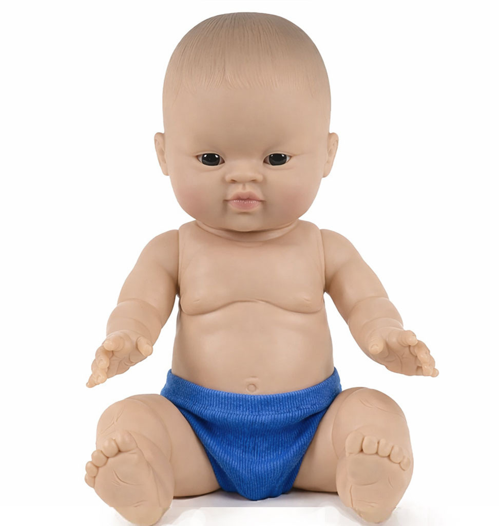 Paola Reina poppen Paola Reina Gordi Babypuppe Asiatischer Junge