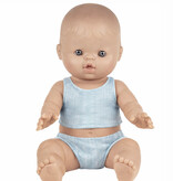 Paola Reina poppen Paola Reina Gordi babypop  jongen met ondergoed  34 cm