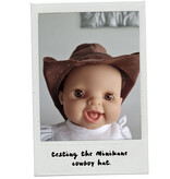Minikane  Minikane cowboyhoed voor de Gordi poppen