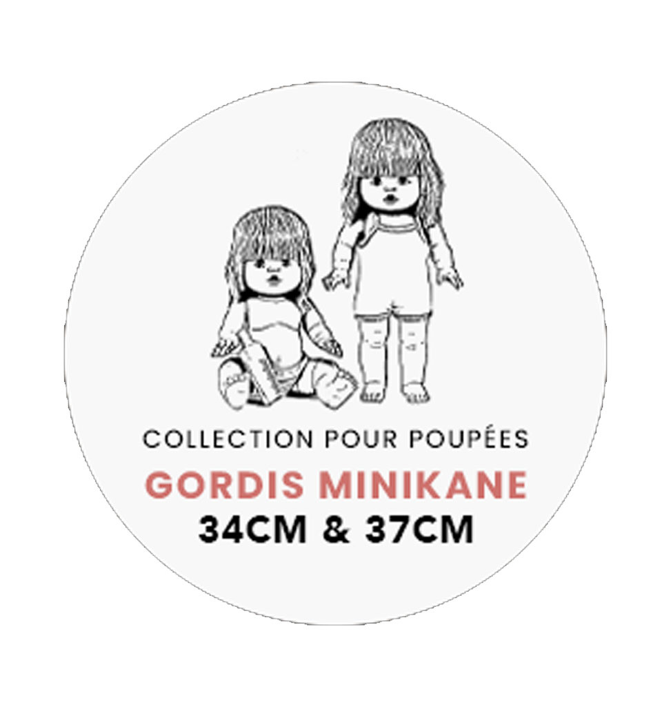 Minikane  Minikane staande pop Chléa van 37 cm