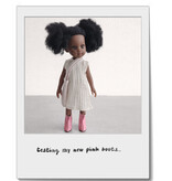 Paola Reina poppen Paola Reina pink boots for Amigas dolls