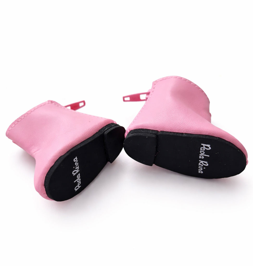 Paola Reina poppen Paola Reina roze  laarsjes voor Amigas poppen