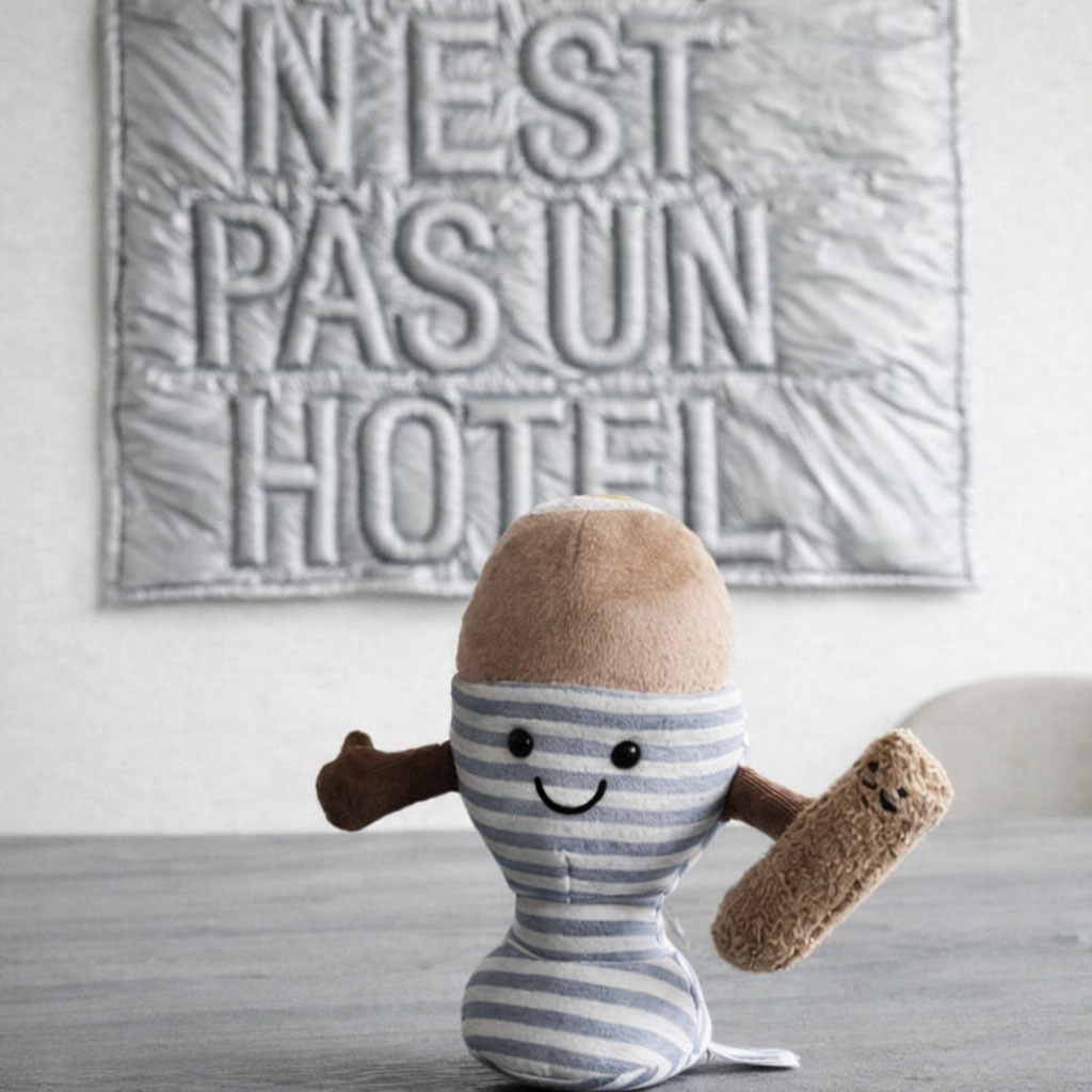 Jellycat knuffels Jellycat Amuseables Eggetha Ei und Lance Soldat