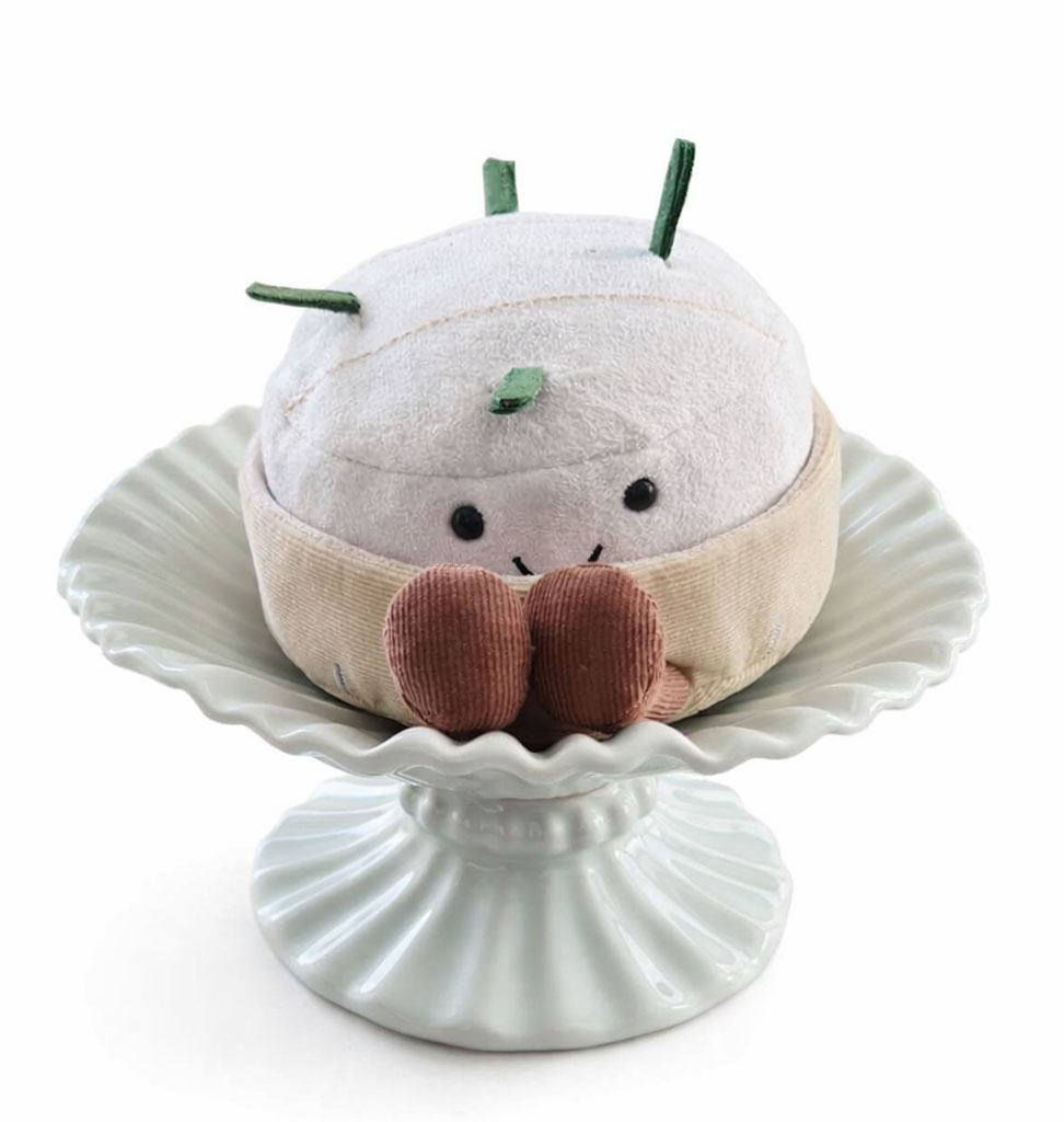 Jellycat knuffels Jellycat Amuseables Camembert