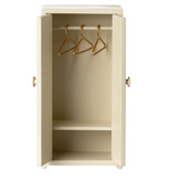 Maileg Maileg-Schrank für die Mäuse / cremefarben / inklusive 3 Kleiderbügel