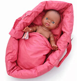 Hollie Hollie Puppentragetasche / Reisewiege mit Kissen und Decke