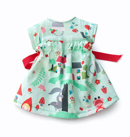 Paola Reina poppen Paola Reina Amigas Puppenkleid mit Rotkäppchen-Print