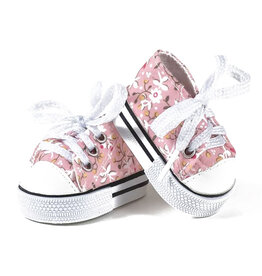 Minikane  Minikane basketbalschoenen Komvers petites fleurs roses / Gordi poppen