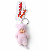 Monchhichi Monchhichi keychain tie die pink