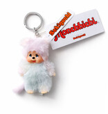 Monchhichi Monchhichi keychain tie die blue/pink