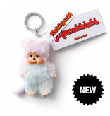 Monchhichi Monchhichi sleutelhanger tye die blue/pink