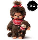 Monchhichi Monchhichi girl with mini Monchhichi