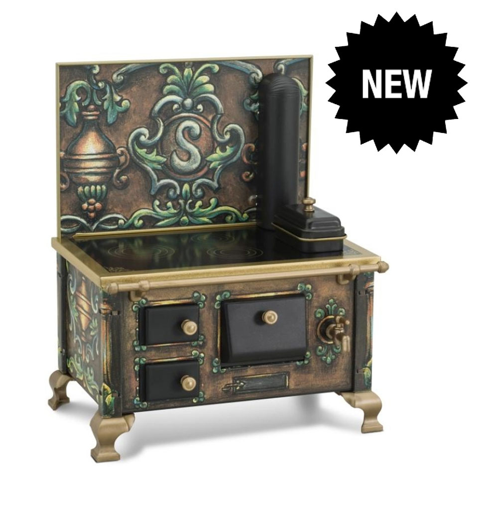 Miniaturherd mit Backofen für das Mäusehaus / Puppenhaus