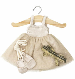 Minikane  Minikane Amigas poppen kledingset ballet ensembe tutu Rosella doré