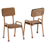 Maileg Maileg chair for the mice / Dark powder