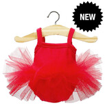 Minikane  Minikane tutu / ballet outfit with tulle for Gordi dolls / color grenadine