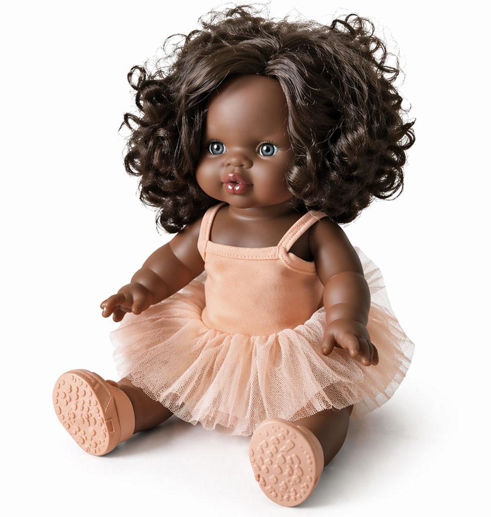 Minikane  Minikane tutu / balletpakje met tule voor Gordi poppen / kleur pêche