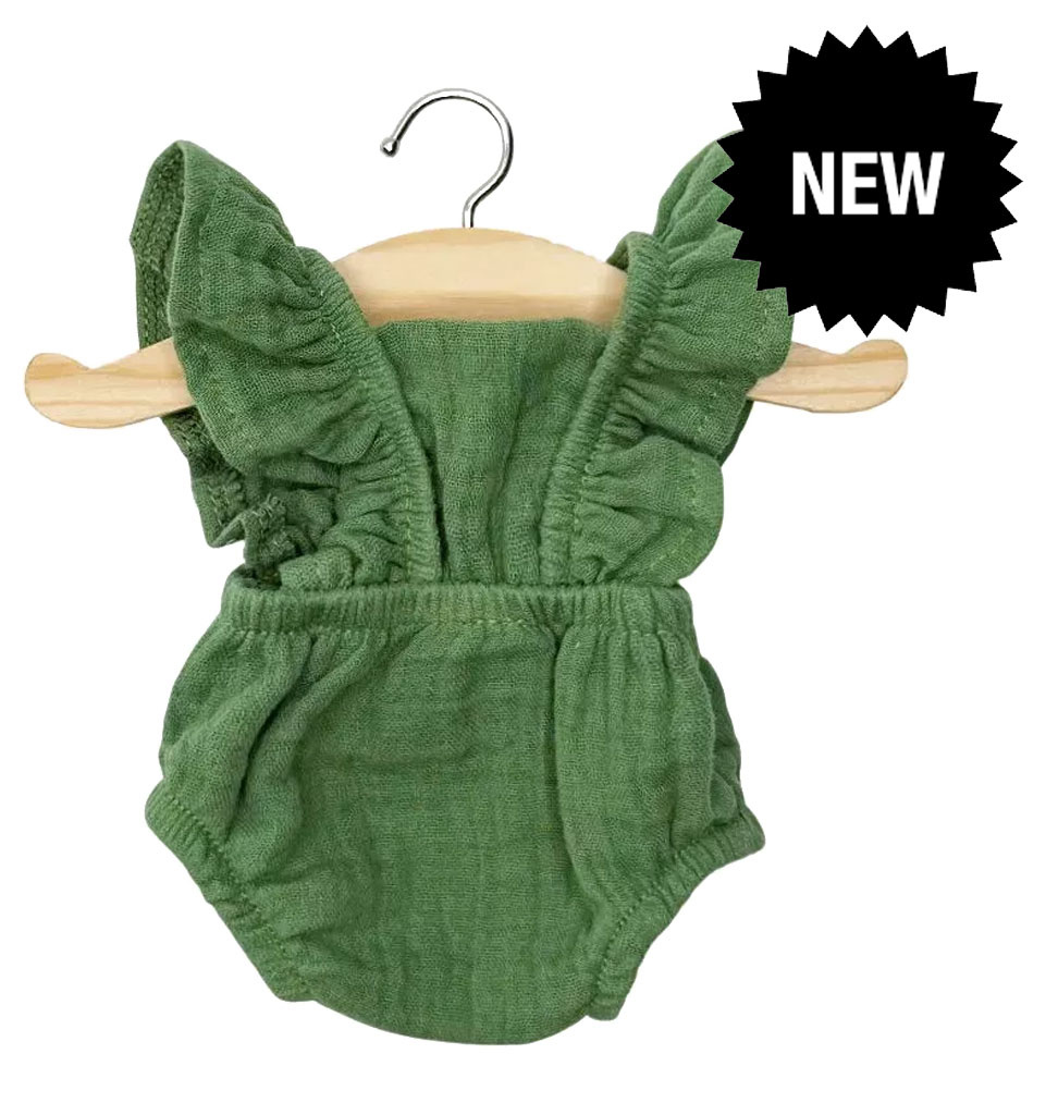 Minikane  Minikane Barboteuse retro Lou en gaze de coton ortie / Gordi poppen