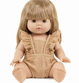 Minikane  Minikane Barboteuse Retro Lou en Gaze de Cotonlatte / Gordi Puppen