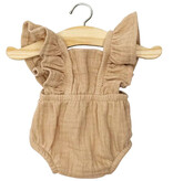 Minikane  Minikane Barboteuse Retro Lou en Gaze de Cotonlatte / Gordi Puppen