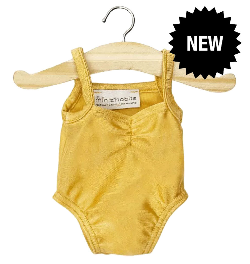 Minikane  Minikane Body/Gymnastikanzug/Justaucorps für Gordi-Puppen / Gold