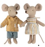 Maileg Maileg Big Brother mouse in pajamas in a matchbox