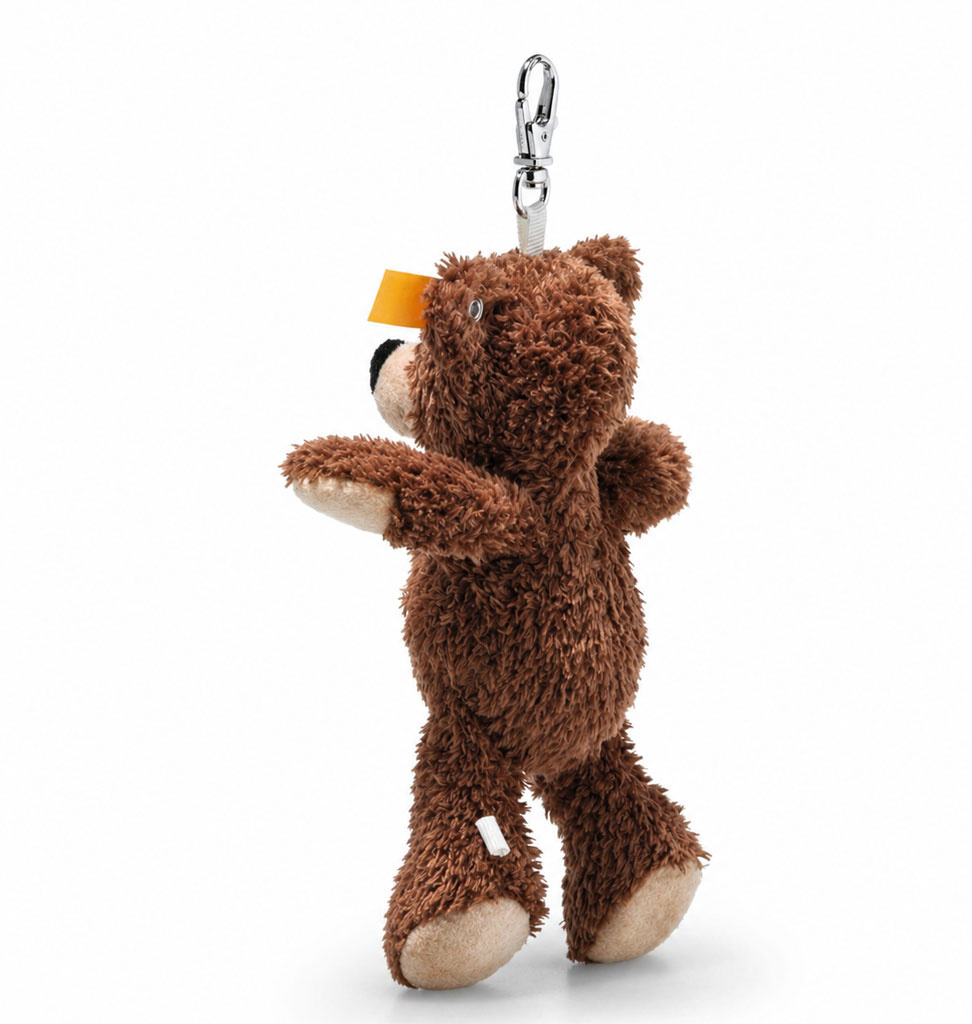 Steiff Steiff teddybeer Finn sleutelhanger / donkerbruin